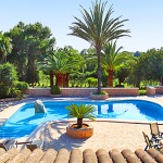 Mallorca Ferienhaus MA5645 Blick auf den Pool