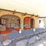 Ferienhaus Toskana TOH855 Esstisch auf der Terrasse