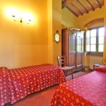 Ferienhaus Toskana TOH855 Schklafraum mit 2 Betten