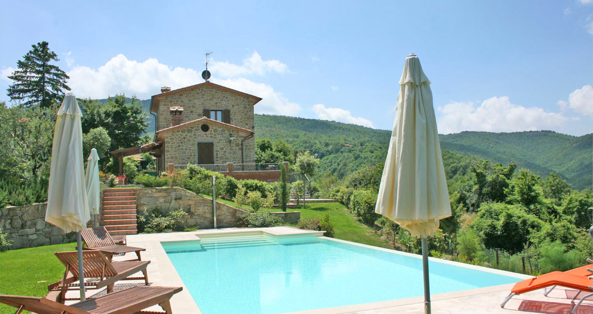 Ferienhaus Toskana mit Pool für 6 Personen mieten