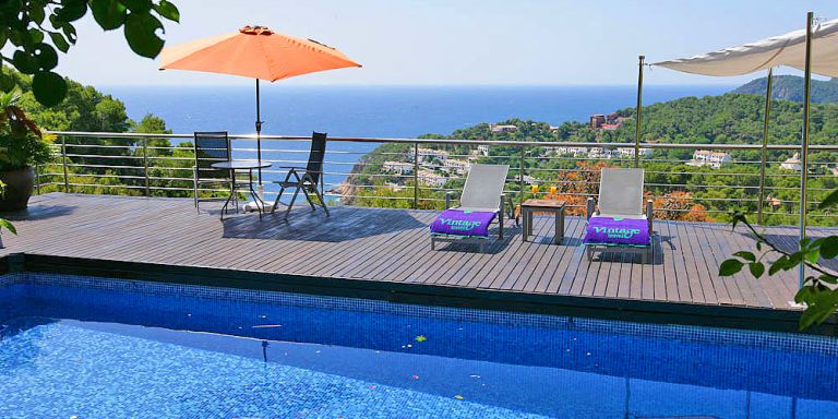 Ferienhaus Costa Brava CBV3163 mit Pool und Meerblick