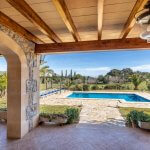 Ferienhaus Mallorca MA44179 Terrasse mit Ausblick auf den Pool