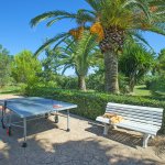 Ferienhaus Mallorca MA4808 Tischtennisplatte auf der Terrasse